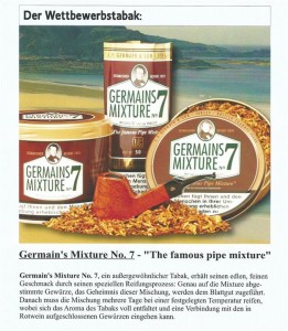 Planta WM Tabak- Germains Mixture No. 7